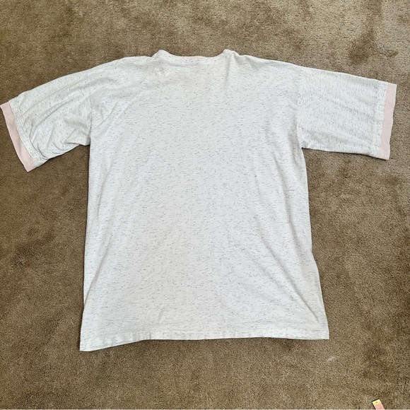 Vintage 90s Yellowstone T-Shirt Dress Sleep Pajama XXL Pink Gray Outdoor Graphic - Picture 10 of 10